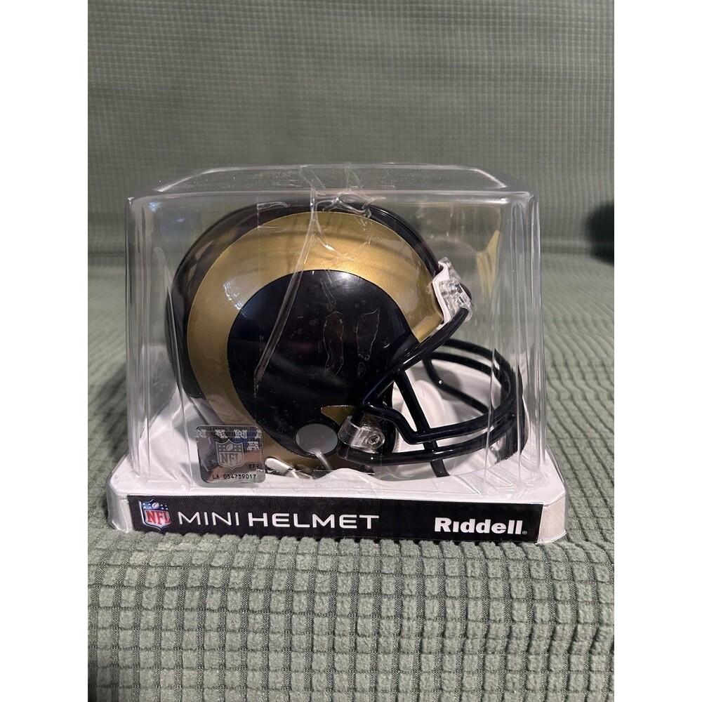 2013 NFL Riddell Mini Helmet St. Louis Rams LA RAMS NFL 55031